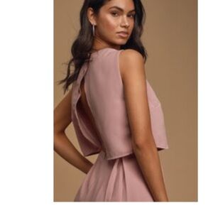 Lulus mauve romper size S